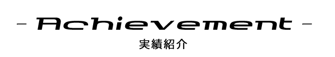 実績紹介